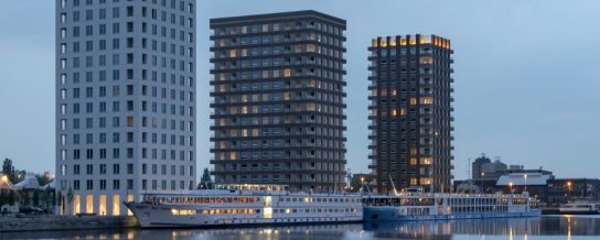 Apartment building "Westkaai Towers 5 & 6" in Antwerp/Belgium
