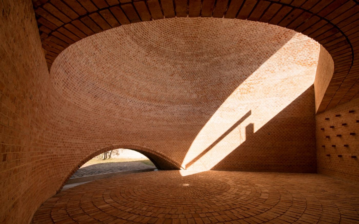 Chapel building "San Bernardo" in La Playosa/Argentinia