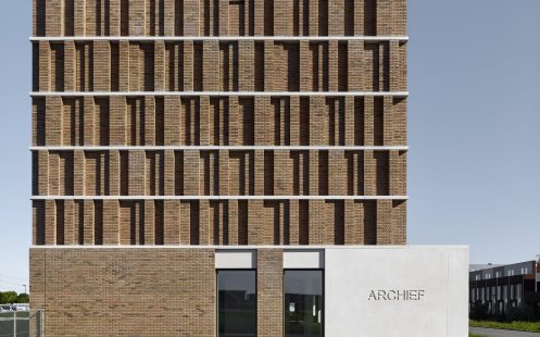 City Archive Delft; Brick Award 2020 Category Winner Category "Working Together"; Architects: Office Winhov, Gottlieb Paludan Architects, Photo:  Stefan Müller