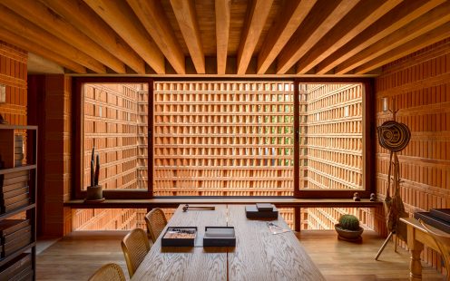Iturbide Studio; Brick Award 2020 Category "Feeling at Home"; Architects: Taller Mauricio Rocha and Gabriela Carrillo, Photo:  Rafael Gamo