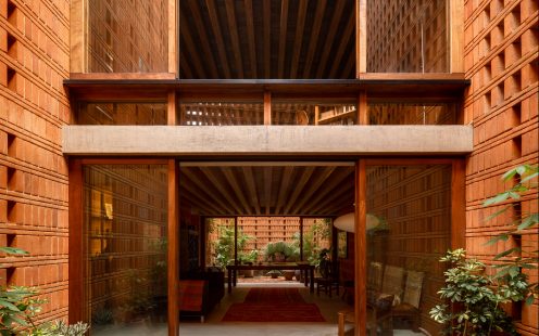 Iturbide Studio; Brick Award 2020 Category "Feeling at Home"; Architects: Taller Mauricio Rocha and Gabriela Carrillo, Photo:  Rafael Gamo