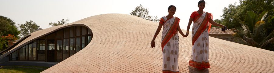 Maya Somaiya Library; Brick Award 2020 Category "Building Outside The Box"; Architects: Sameep Padora & Associates, Photo:  Edmund Sumner