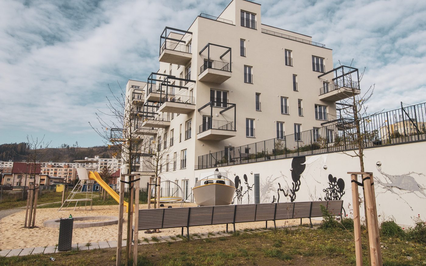 Referencia tehla Porotherm Bytový dom Kamence 