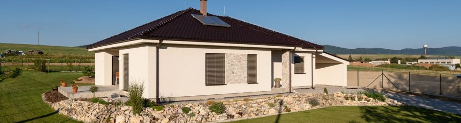Referencia rodinný dom Tondach Samba 11 glazúra hnedá, Porotherm EKO+ 44