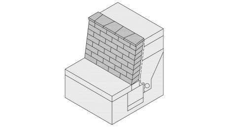 Výstavba nízkych oporných múrikov