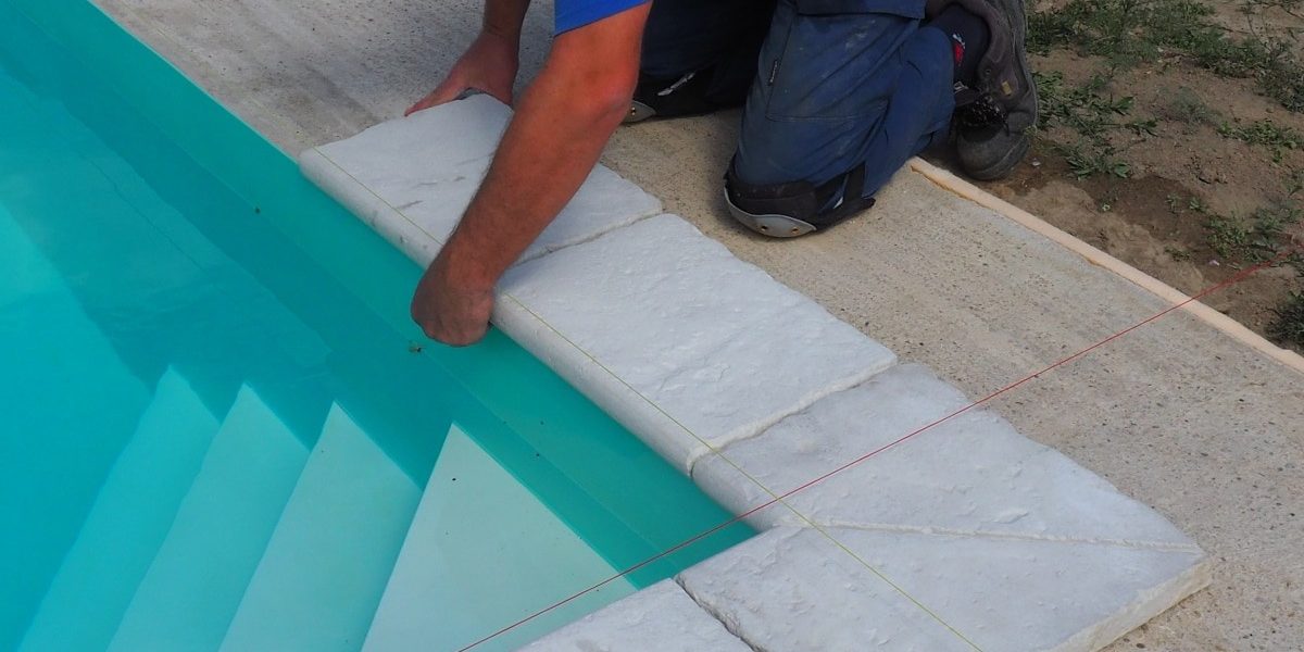 Semmelrock Lepenie bazénového lemu Bradstone Old Town