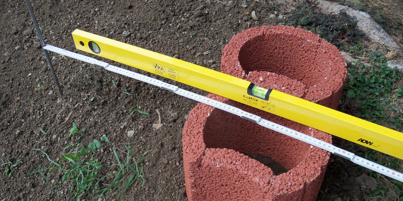 Semmelrock Výstavba jahodovej pyramídy