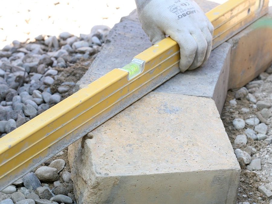 Semmelrock Výstavba Bradstone ohniska