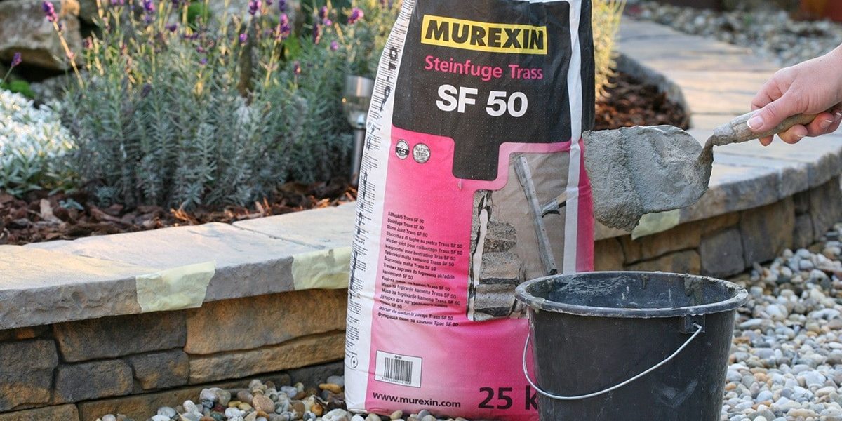 Semmelrock Výstavba oporného múrika Bradstone Mountain Block