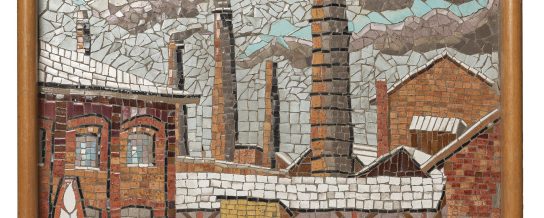 Mosaik Wienerberger Gelände 1952