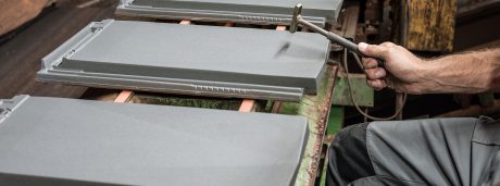 Spôsob výroby pálenej škridly