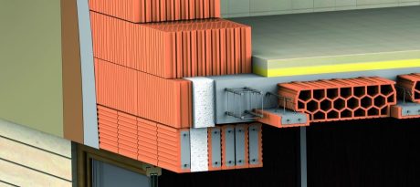 Keramické preklady nad okná a dvere Porotherm