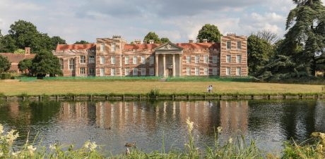 The Vyne stately home, roof renovation with Keymer tiles