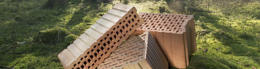 Product shot of the Silence as in the woods AKU bricks Porotherm AKU Profi and AKU