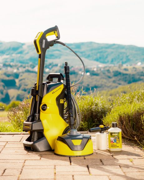 vysokotlakovy cistic karcher k5 power control cistenie zamkovej dlazby semmelrock