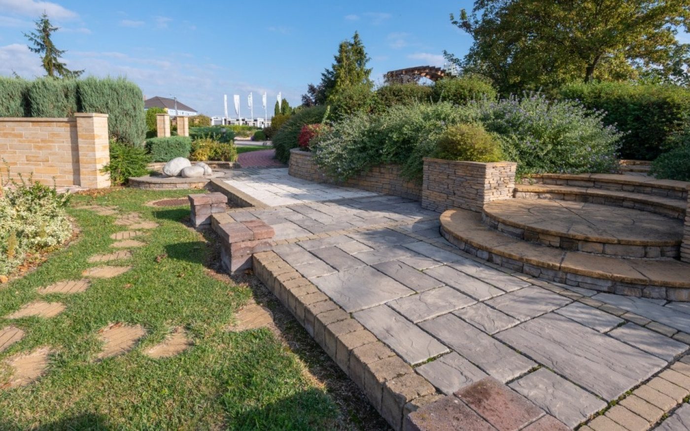 Fotografia vzorkovej záhrady v Seredi