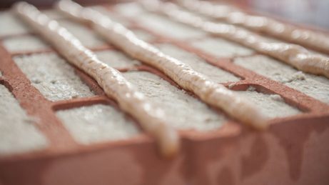 Innovative products: filler blocks and the dryfix wall brick adhesive system.