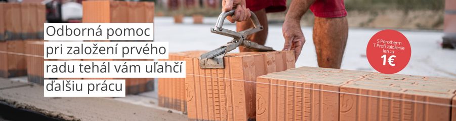 zalozenie prveho radu tehal