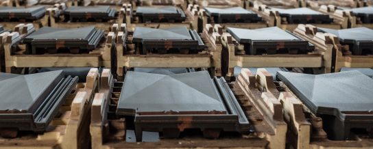 Produktion V11 Tondach Gleinstätten, production roof tiles