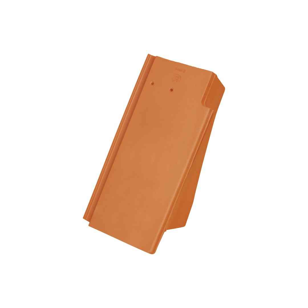 Drážková Bobrovka hladká OR - odkvapová okrajová pravá škridla