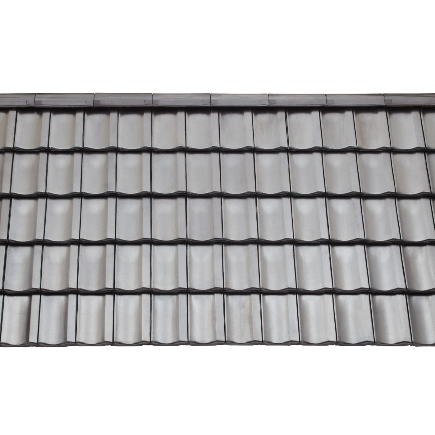 Photo product of the Stodo 12 Glaze slate black roof tille