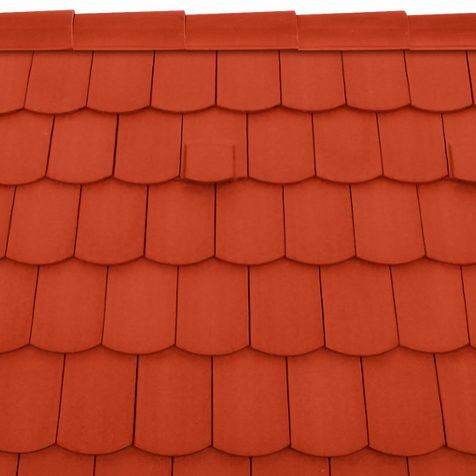 Pilis íves piros cserép textúra