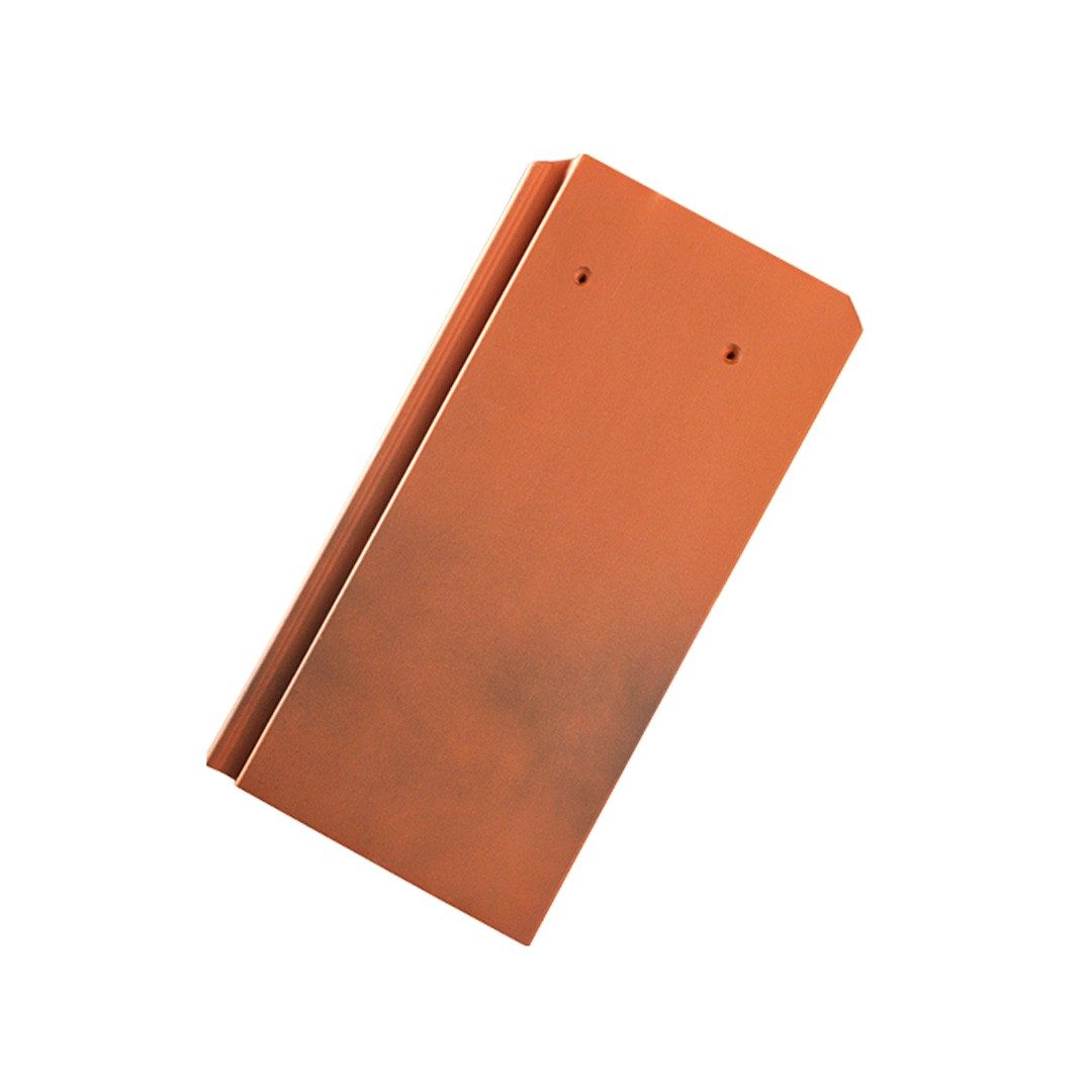  Fotografia škridly Drážková bobrovka hladká rovný rez antik