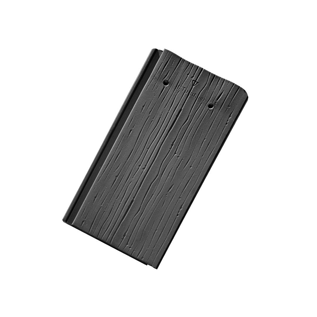  Fotografia škridly Keramický šindel engoba čierna