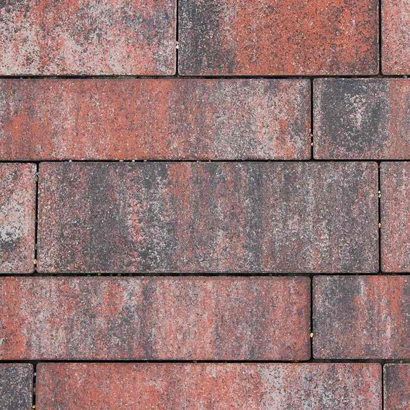 Farba produktu ASTI kombi červeno-grafitová melírovaná