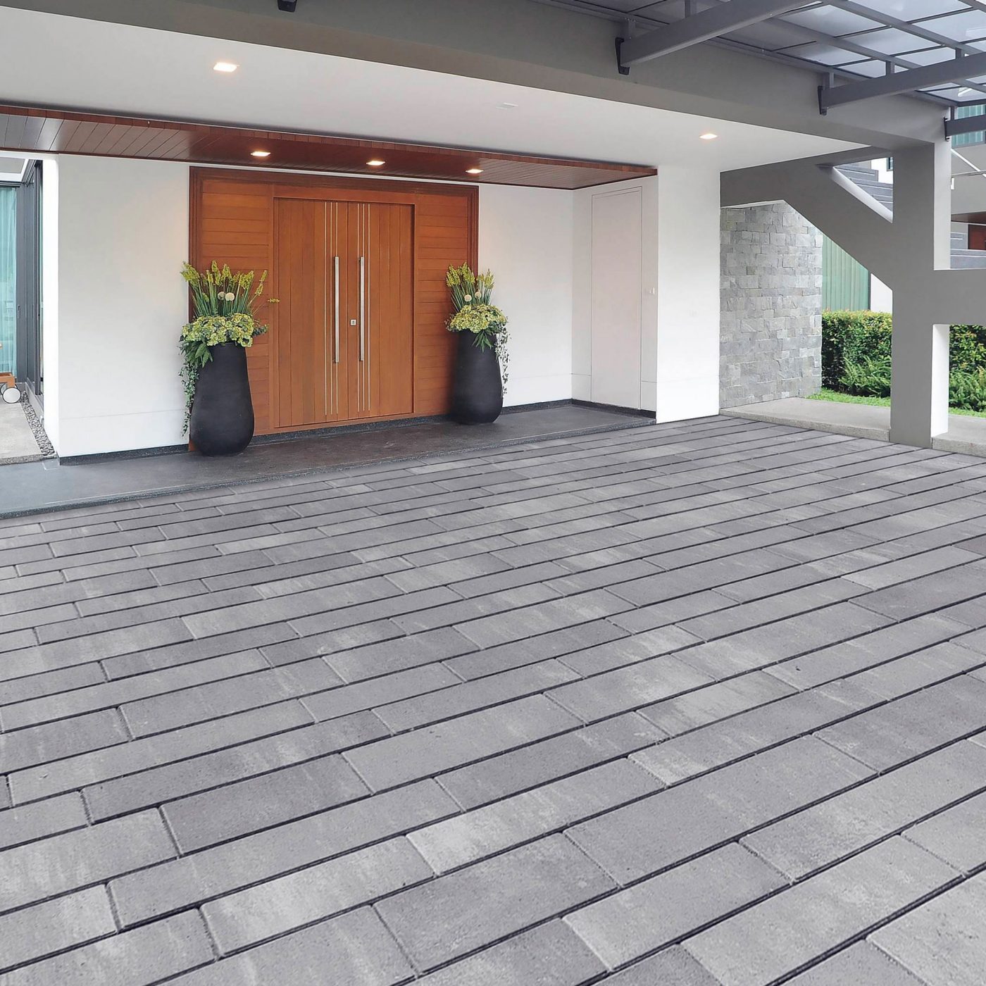 Kompozičná fotografia produktu ASTI kombi sivo-grafitová melírovaná