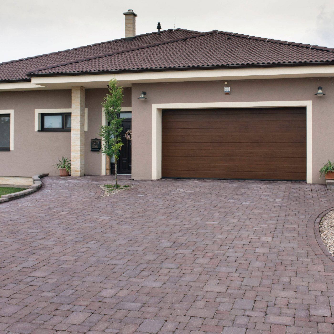 Referenčná fotografia produktu Castello antico dlažba hnedá melírovaná