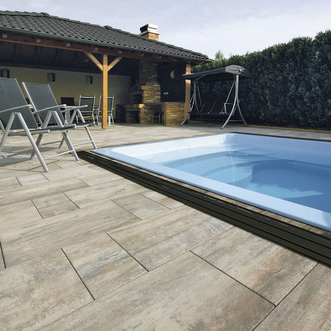 Referenčná fotografia produktu Citytop Grande dymová hnedá melírovaná