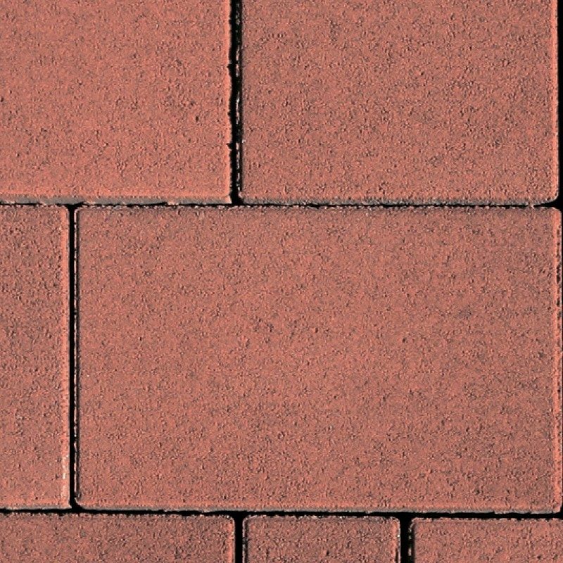 Farba produktu Citytop systémová dlažba červená