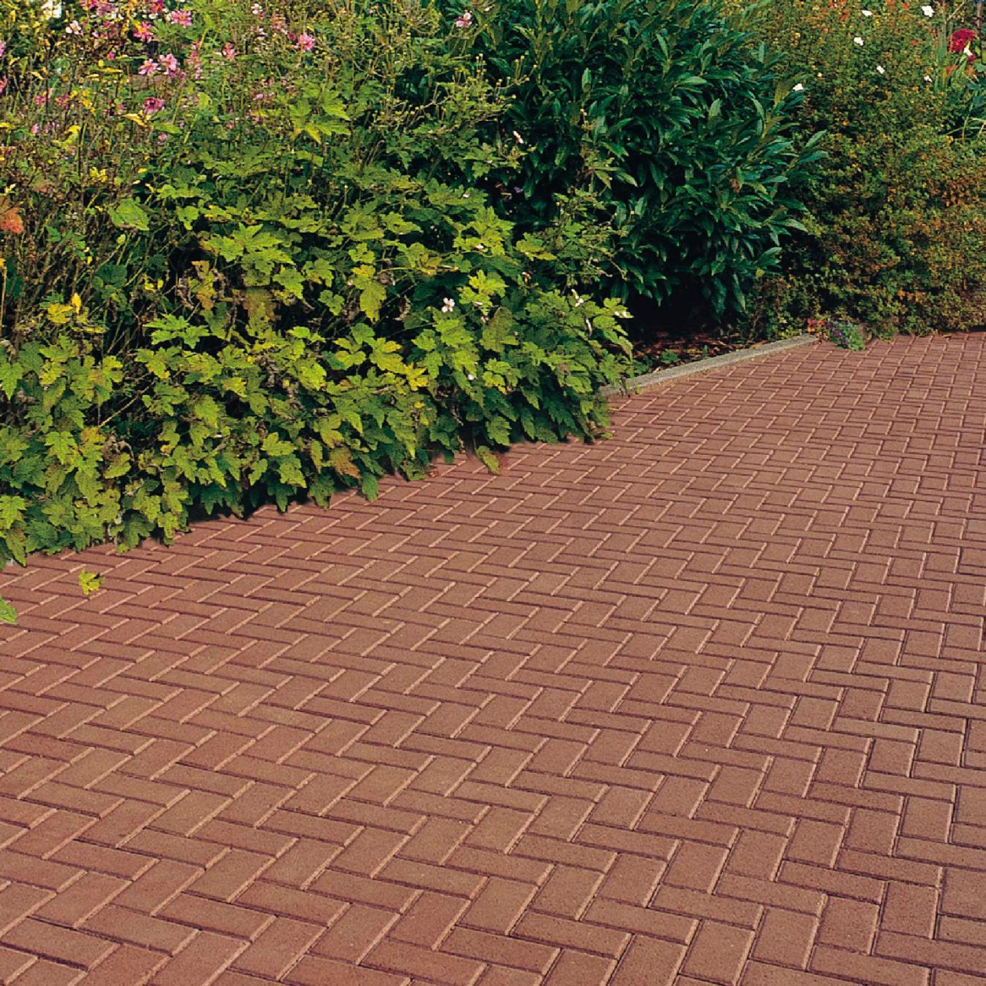 Kompozičná fotografia produktu Citytop systémová dlažba červená