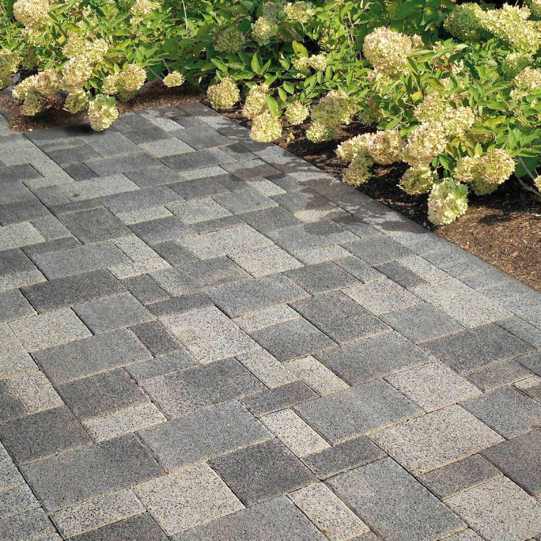 Kompozičná fotografia produktu La Linia dlažba sivo-čierna melírovaná