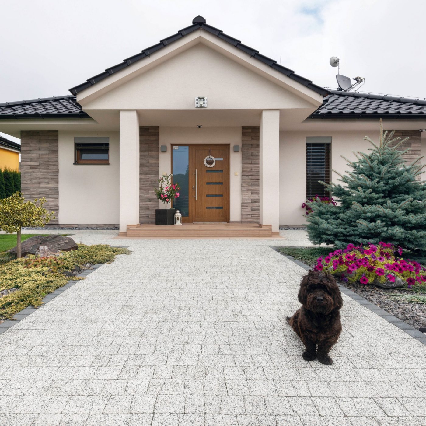 Referenčná fotografia produktu Naturo kombi granit svetlá