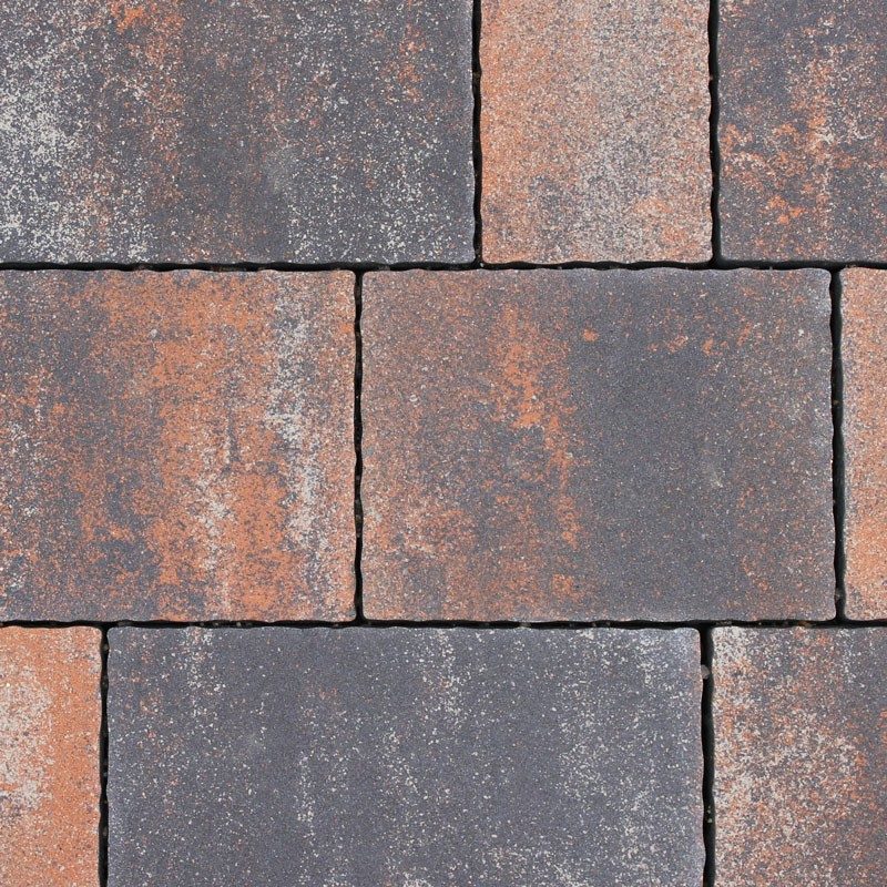 Farba produktu NOVA 7 hrdzavo-čierna melírovaná