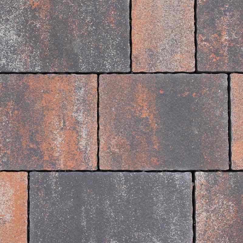 Farba produktu NOVA 7 hrdzavo-čierna melírovaná