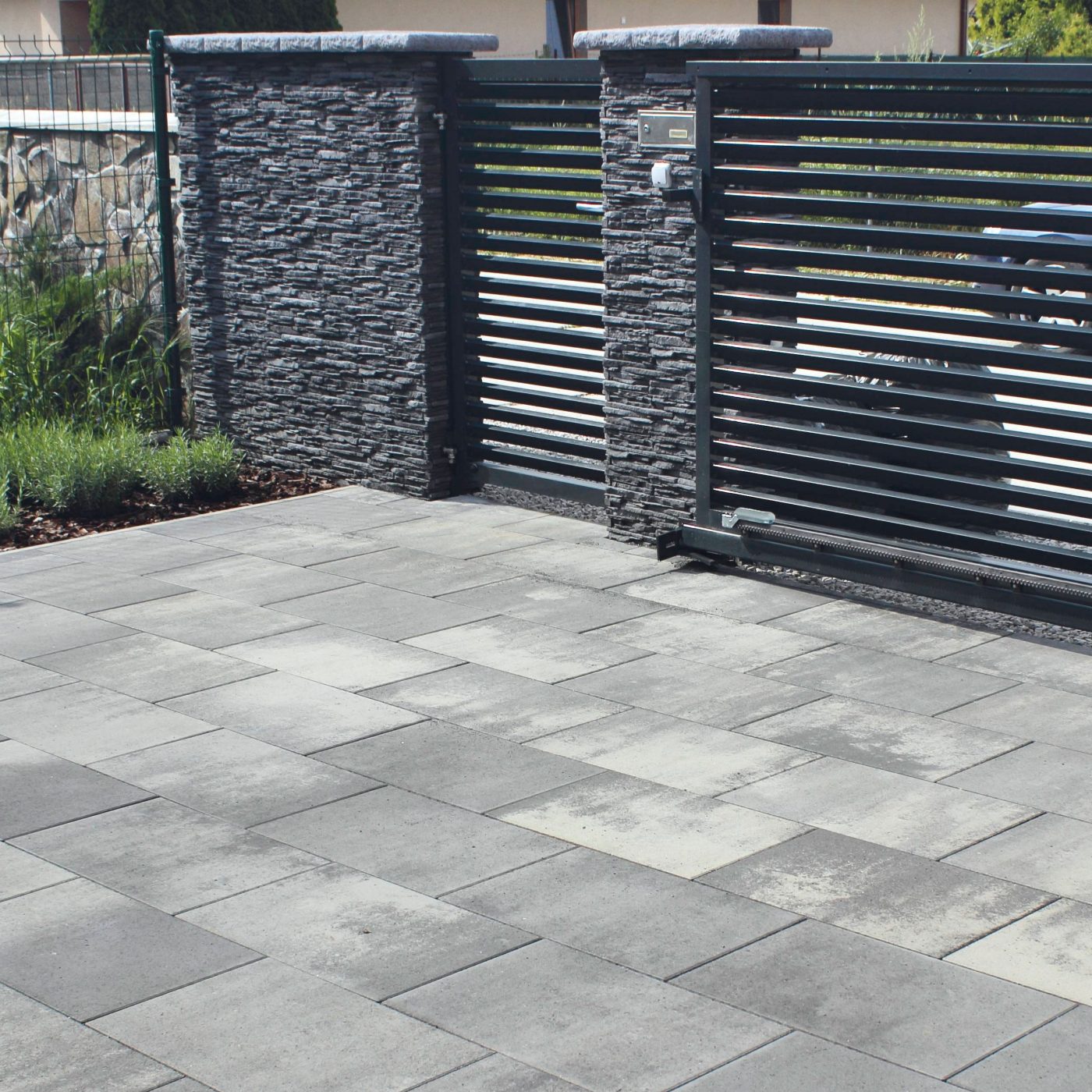 Referenčná fotografia produktu Senso Grande sivo-čierna melírovaná