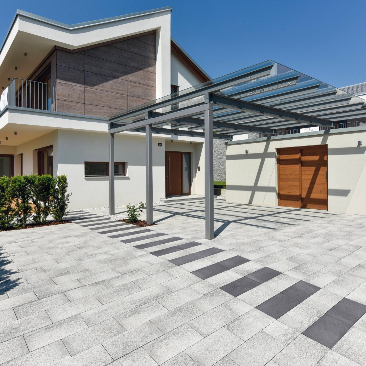 Kompozičná fotografia produktu Umbriano dlažba sivo-biela