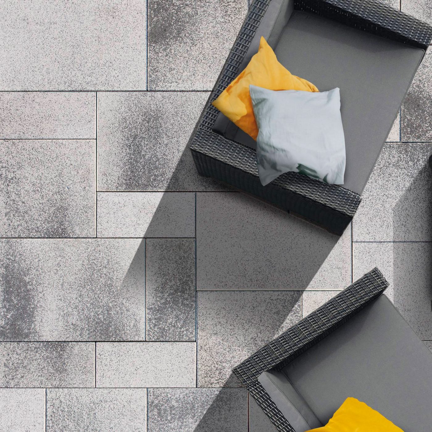 Kompozičná fotografia produktu Umbriano kombi sivo-biela