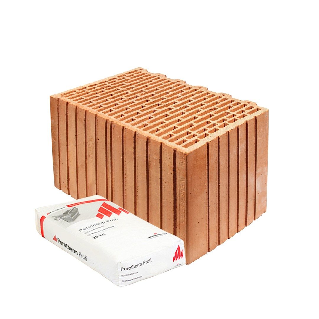 Porotherm 38 Kombi Profi K malta