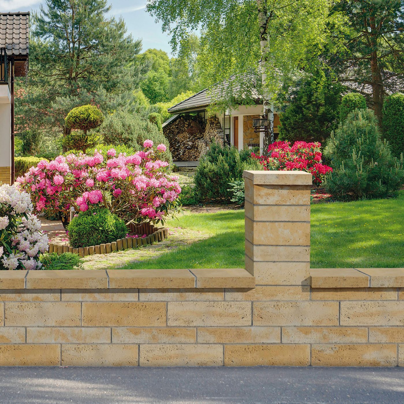 Kompozičná fotografia produktu Bellamonte múr medová melírovaná